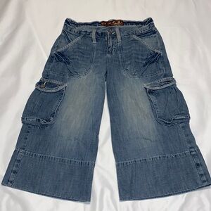 Vintage Denim Capris